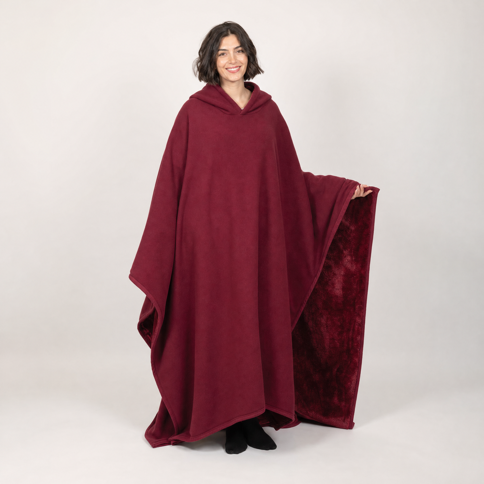 The HeavyHug in Merlot